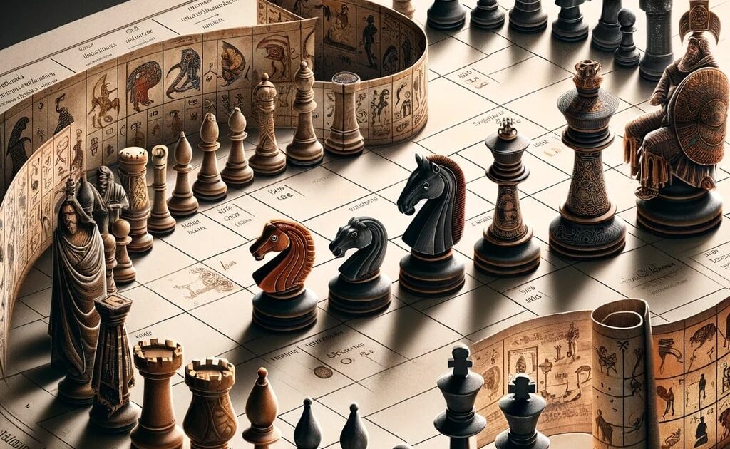 **Four Fronts orders The Evolution of Chess Board Game**100% Complete**